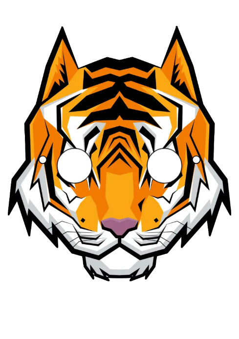 Kids Tiger Mask Printable Children Hallowen Template | PosterMyWall