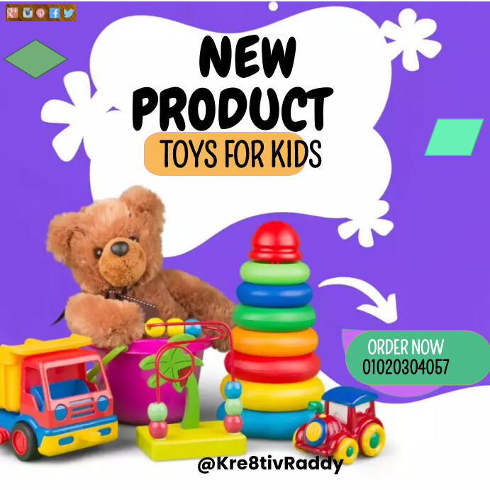 Kids toys Template | PosterMyWall