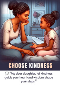 Kind Poster template