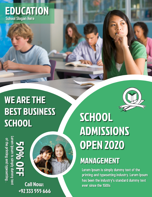 Copy of Kindergarten Admission Flyer | PosterMyWall