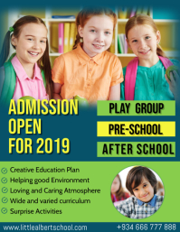 Kindergarten Admission Open Day Poster Template | PosterMyWall