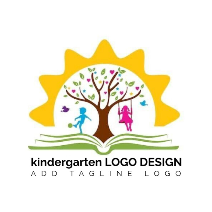 kindergarten logo Template | PosterMyWall