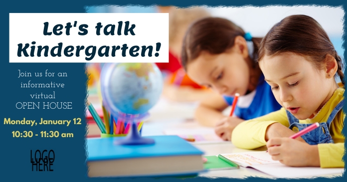 Copy of Kindergarten Open House | PosterMyWall