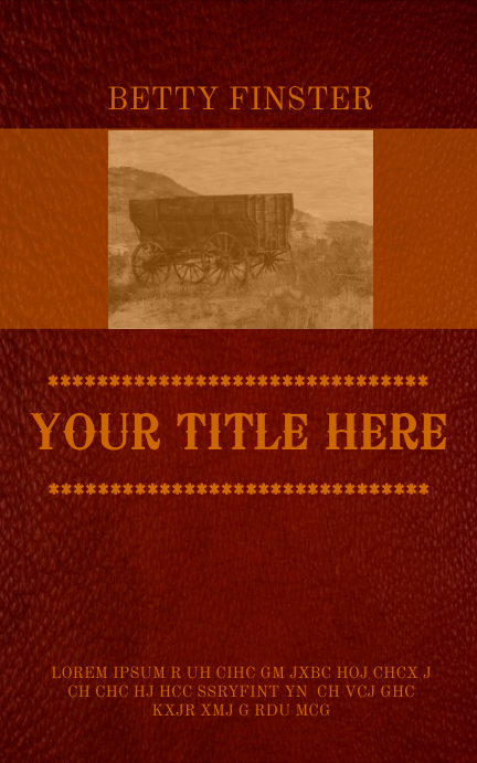 Kindle Book Cover Template | PosterMyWall