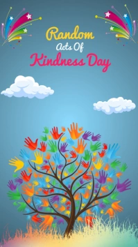 kindness Historia de Instagram template