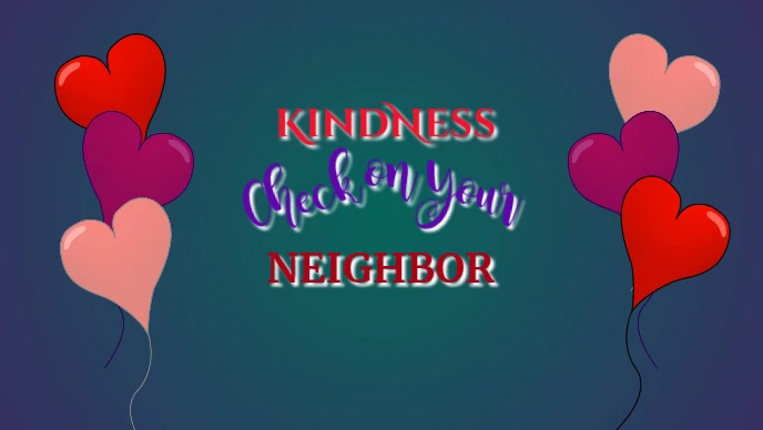 Kindness Campaign Template | PosterMyWall