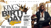 King’s Birthday Royal Affair Flyer YouTube Thumbnail template