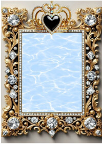 King Invitation Card Template  A3