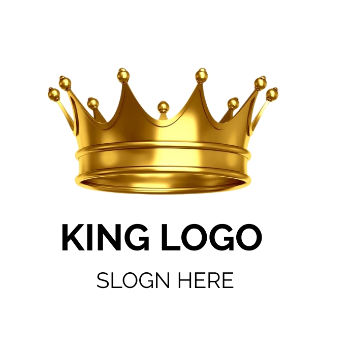 king logo || logo design||KING ||LOGO Template | PosterMyWall