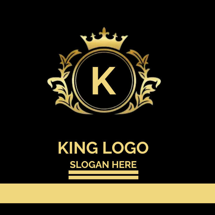 KING LOGO Template | PosterMyWall