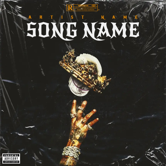 KING money Cover music Album trap mixtape rap Template | PosterMyWall