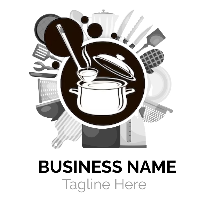 Kitchen Accessories logo , kitchen shop logo, template