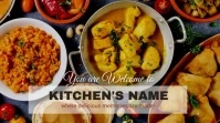 Kitchen/Canteen Digital Display (16:9) template