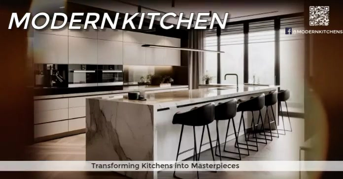 Copy of Modern Kitchen Interior Design Social Media Post Template ...