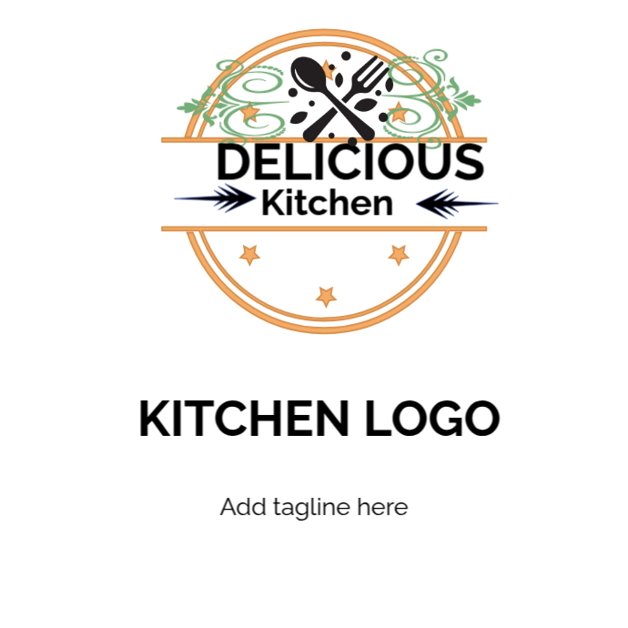 Kitchen Logo Examples KITCHEN LOGO Template | PosterMyWall