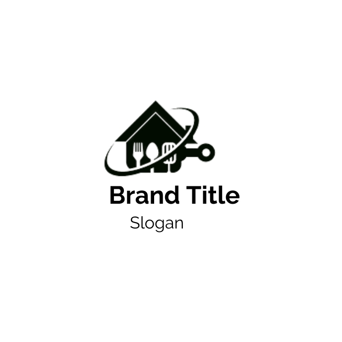 Kitchen repair logo template