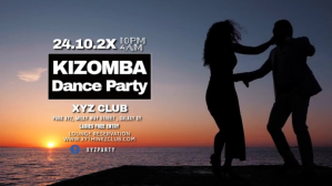 Kizomba Latin Salsa Bachata Dance Lesson Ad Facebook Cover Video (16:9) template
