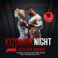 Kizomba night template Instagram Post