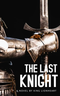 knight novel book cover Portadas de libro/Kindle template