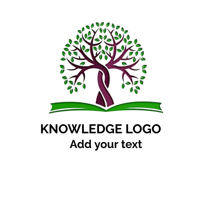 knowledge logo Template | PosterMyWall