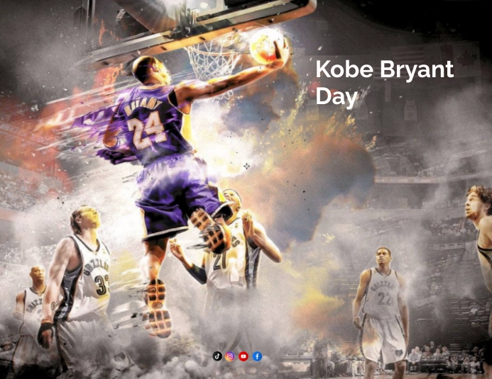 Kobe Bryant Day Folder (US Letter) template