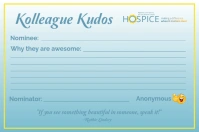 Kudos Ballot Label template