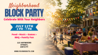 Amarillo Block Party Twitter Post Template