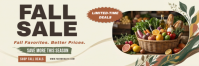 Jaune Fall Sale Twitter-header Template