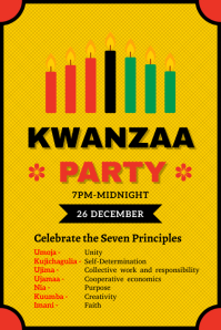 Customizable Design Templates For Kwanzaa Principles Postermywall