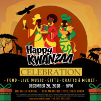 Customize Kwanzaa Poster Templates Postermywall