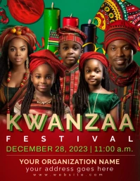 kwanzaa Flyer (US Letter) template