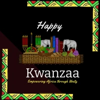 kwanzaa flyer template 3 Instagram Post