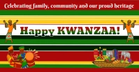 Kwanzaa greetings Imagen Compartida en Facebook template
