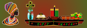 Kwanzaa greetings email header template