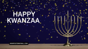 Purple Kwanzaa in africa YouTube-miniature Template