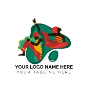 kwanzaa logo template