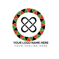 kwanzaa logo template