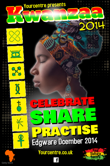 Kwanzaa Poster Template