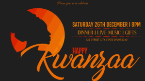 Kwanzaa Template Display digitale (16:9)