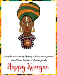 Kwanzaa Template Flyer (US Letter)