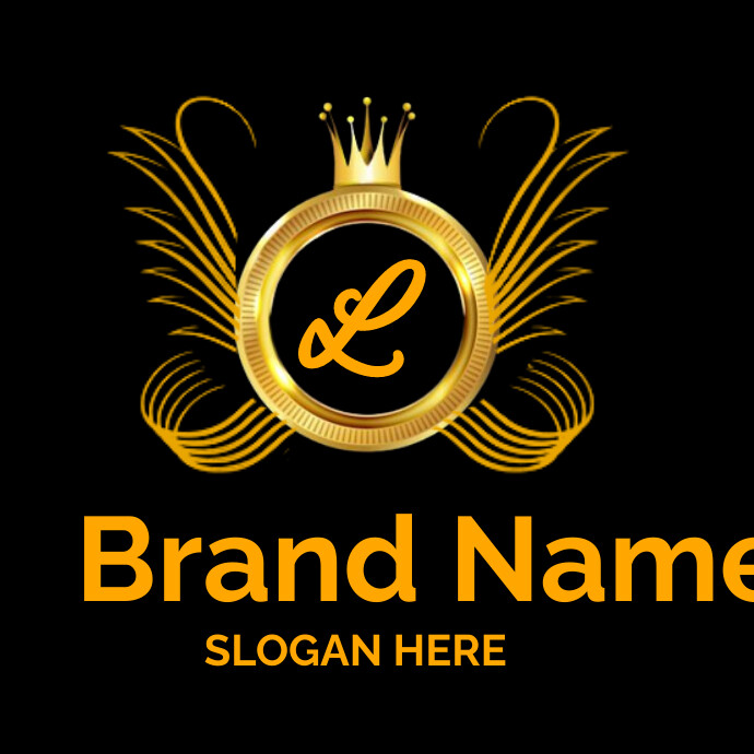 L logo, luxury logo ,L letter logo template