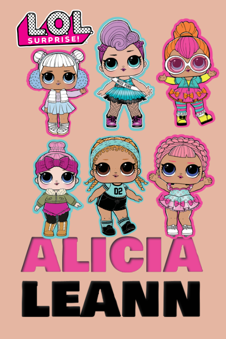 Modele Affiche Poupee Surprise Lol Postermywall Modele Affiche Poupee Surprise Lol Postermywall
