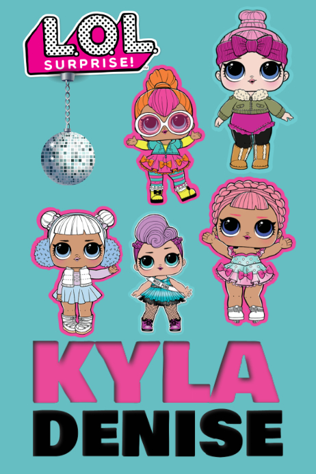 Modele L O L Surprise Doll Poster Postermywall Modele L O L Surprise Doll Poster Postermywall