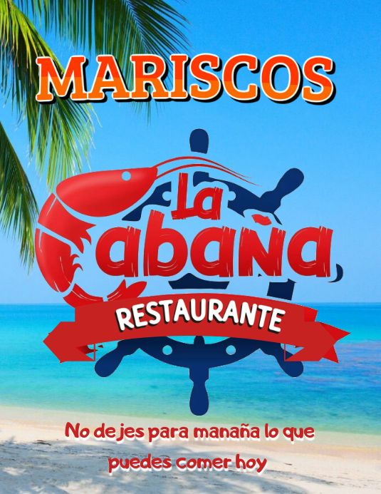 la cabana Template PosterMyWall