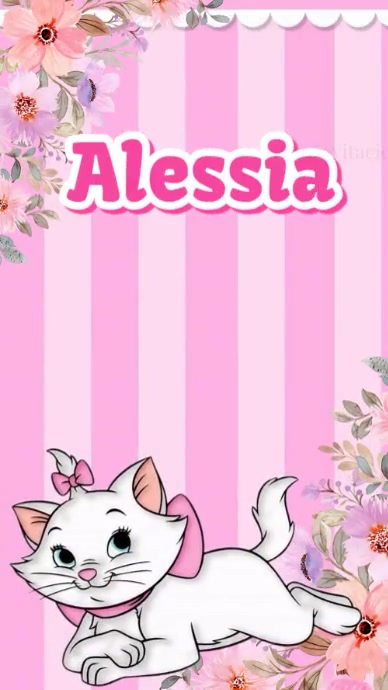 La Gata Mary Video Invitacion Digital na Display (9:16) template