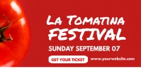 La tomatina Immagine condivisa di Facebook template