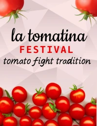 la tomatina Folder (US Letter) template
