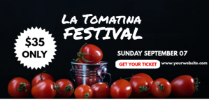 La tomatina delt Facebook-billede template