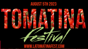 La Tomatina Event Festival Post Template Digitalt display (16:9)