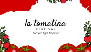 La Tomatina Festival Template Blog overskrift